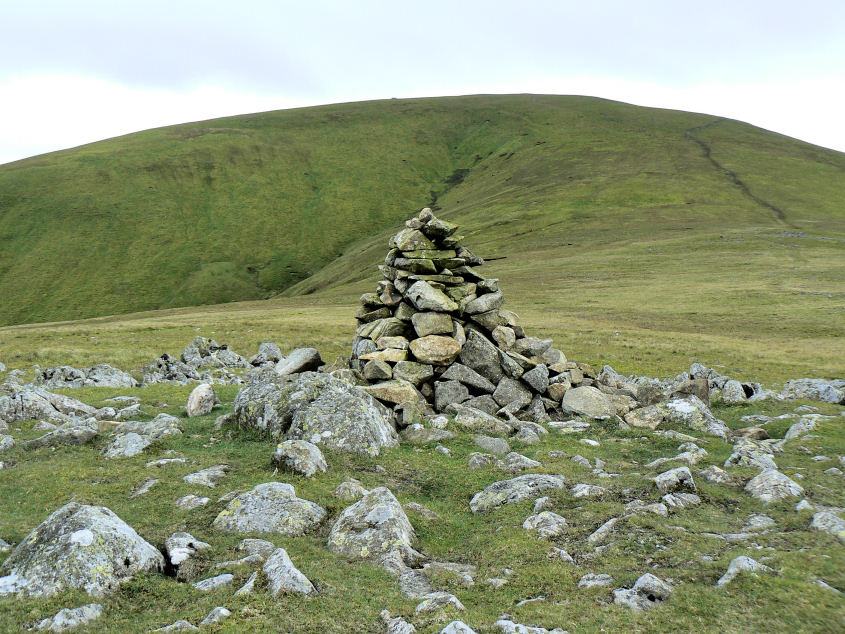 Randerside's summit cairn & Great Dodd Randerside's summit cairn & Great Dodd
